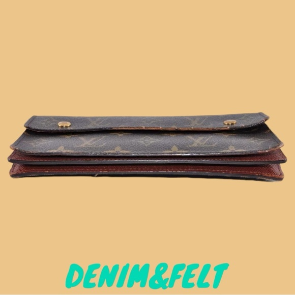 🤎Louis Vuitton LV Joséphine Monogram Leather Long Zip Around Wallet | PRELOVED! - Picture 5 of 11